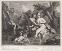 KG 12879
<br/>
Amor en Psyche.
<br/>
<em>La Vallée, Simon de (1680-1730)</em>